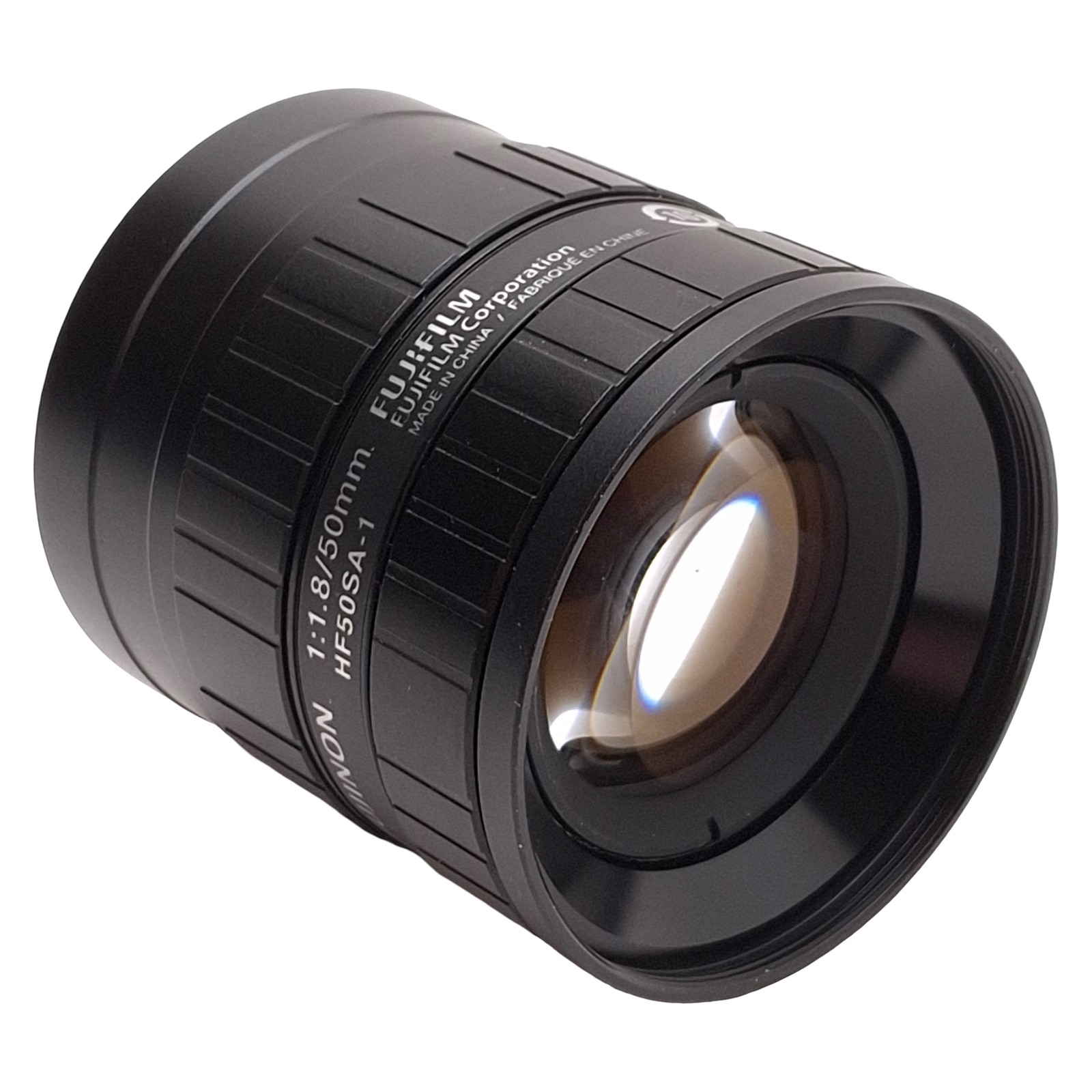 Fujinon HF50SA-1 Machine Vision Lens, 50mm Focal, F1.8~F22, M49x0.75, C-Mount