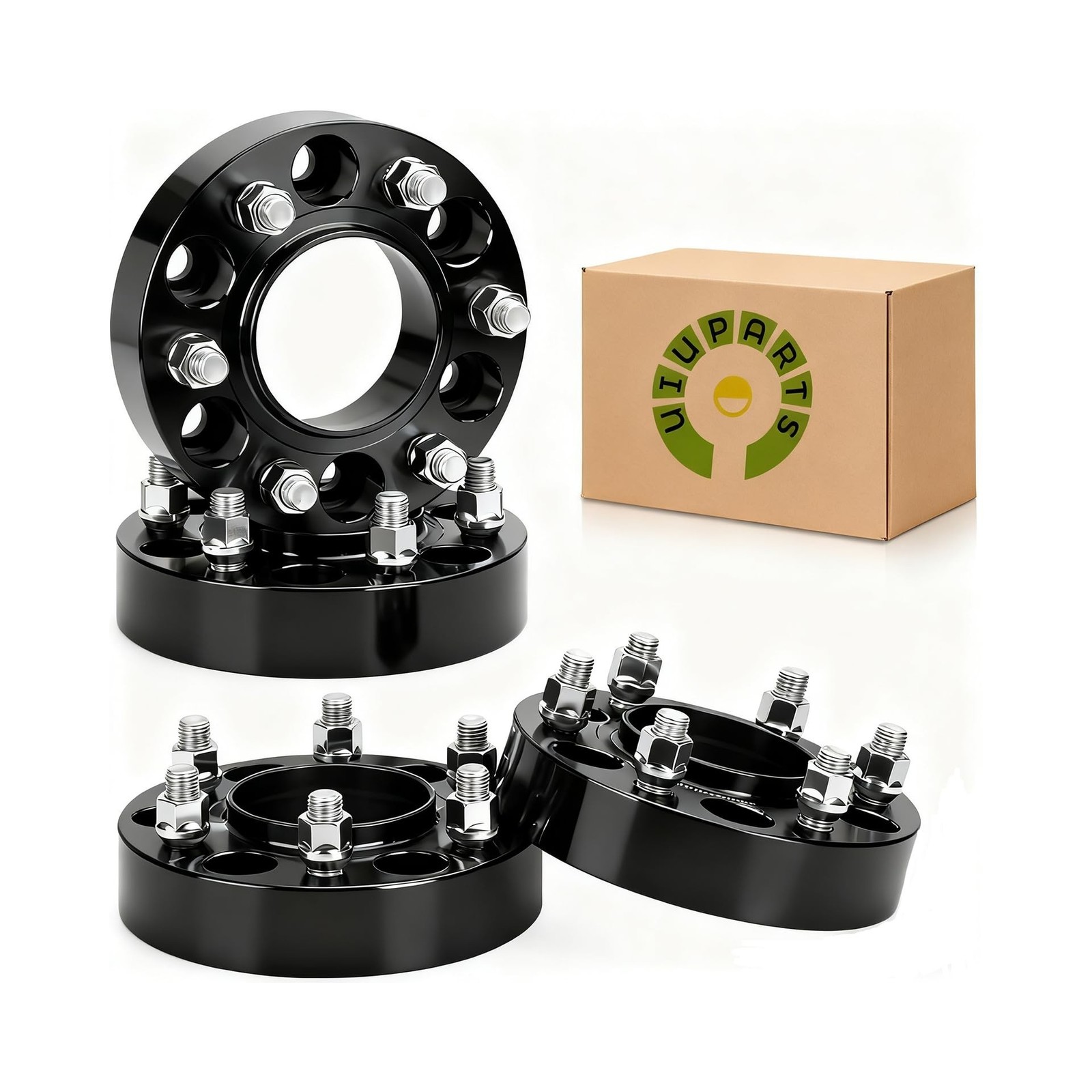 UIU 6X5.5 Wheel Spacers Forged 1.5"(38.1mm) 6x139.7mm to 6x135mm Thread Pitch...