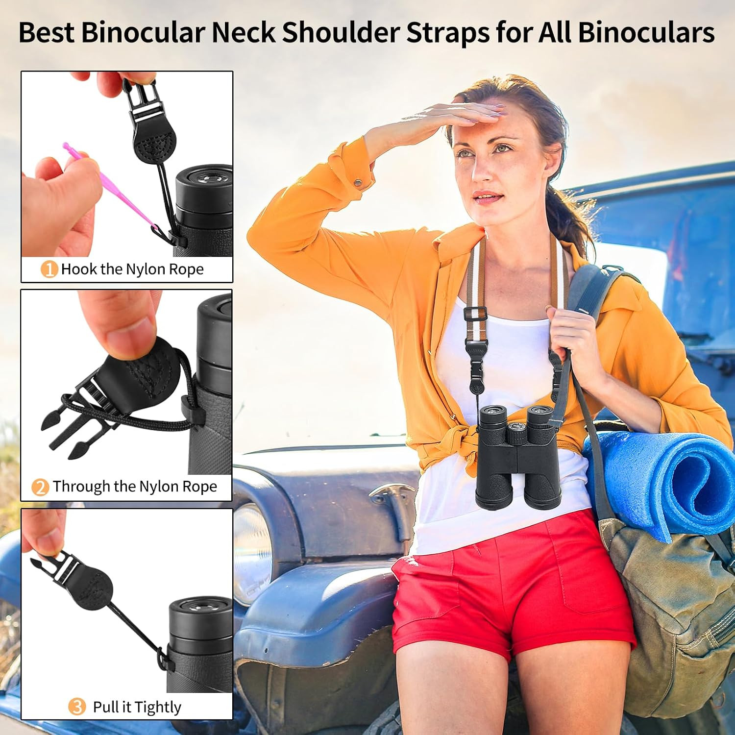 Adjustable Shoulder Strap, Comfortable for Camera Neck Lanyard Ipad Strap Ipad S