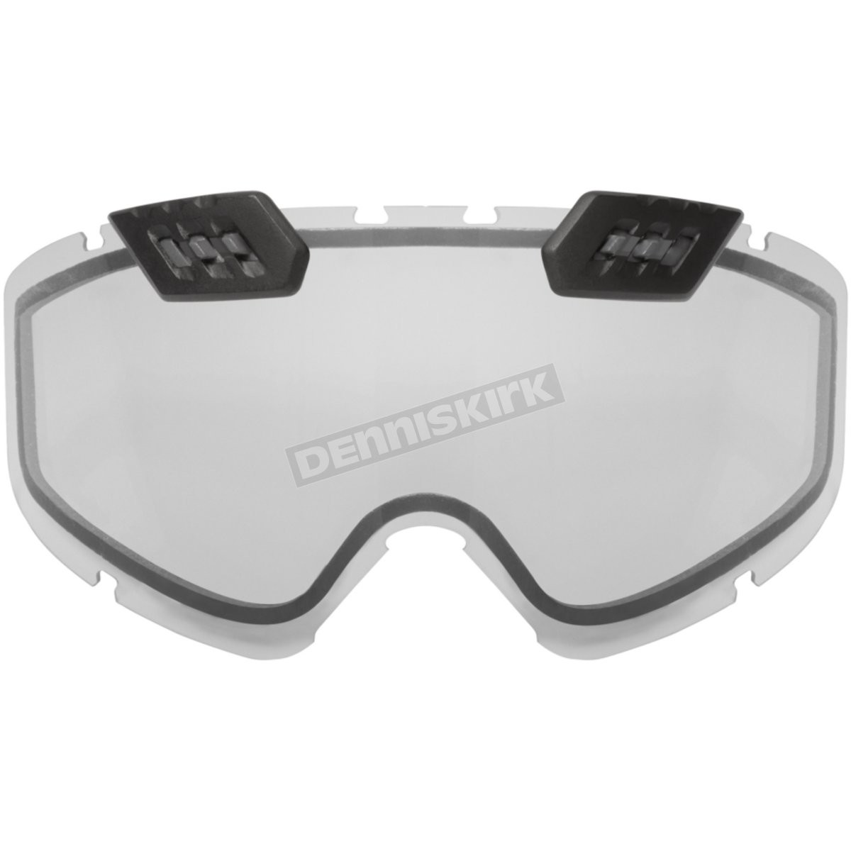 CKX Clear to Smoke Photochromic Dual Lens for 210 Degree Goggles - 120138#