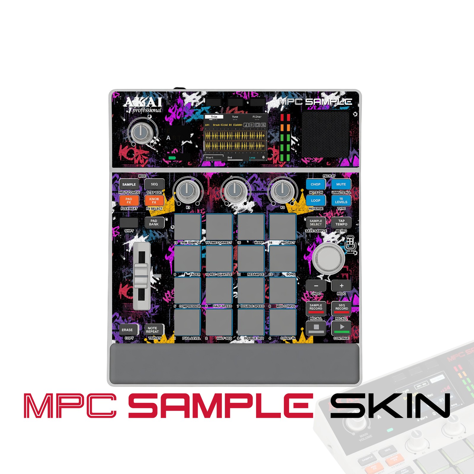 Akai MPC Sample Skin / Street Voltage