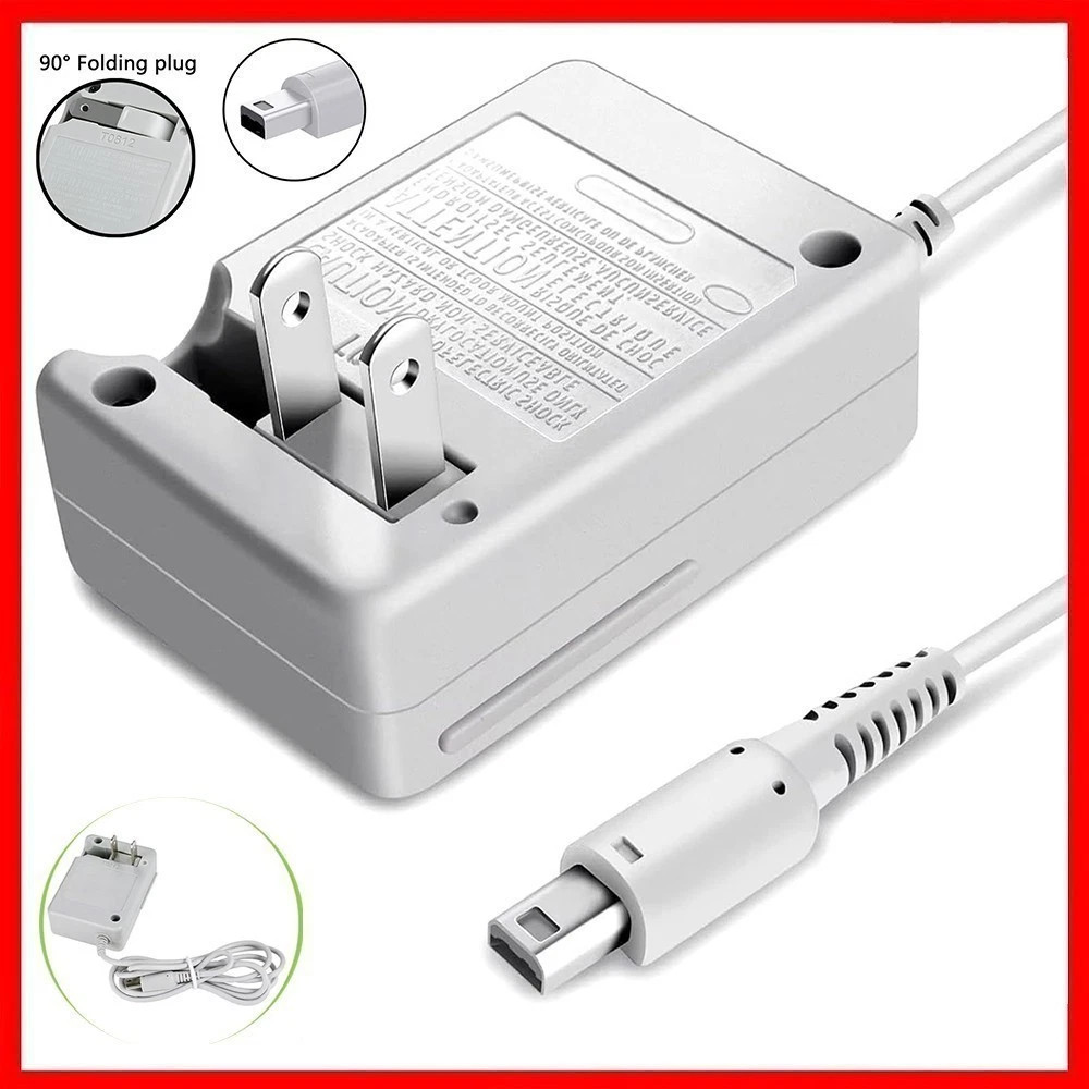 AC Wall Power Charger Adapter for Nintendo 2DS 3DS DSi DSi XL Game Console