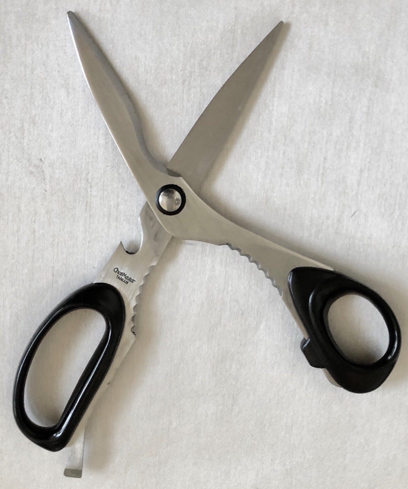 CHEFMASTER Stainless Steel Kitchen Shears EXCELLENT!!!!
