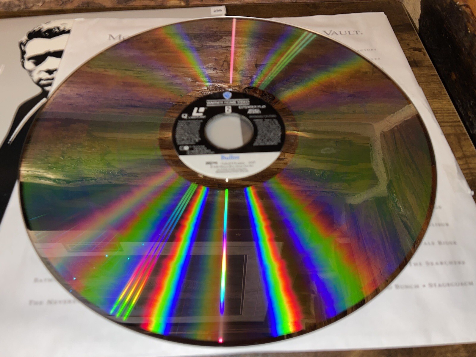 Bullitt - Laser Disc - Steve McQUEEN - WB - Extended Play