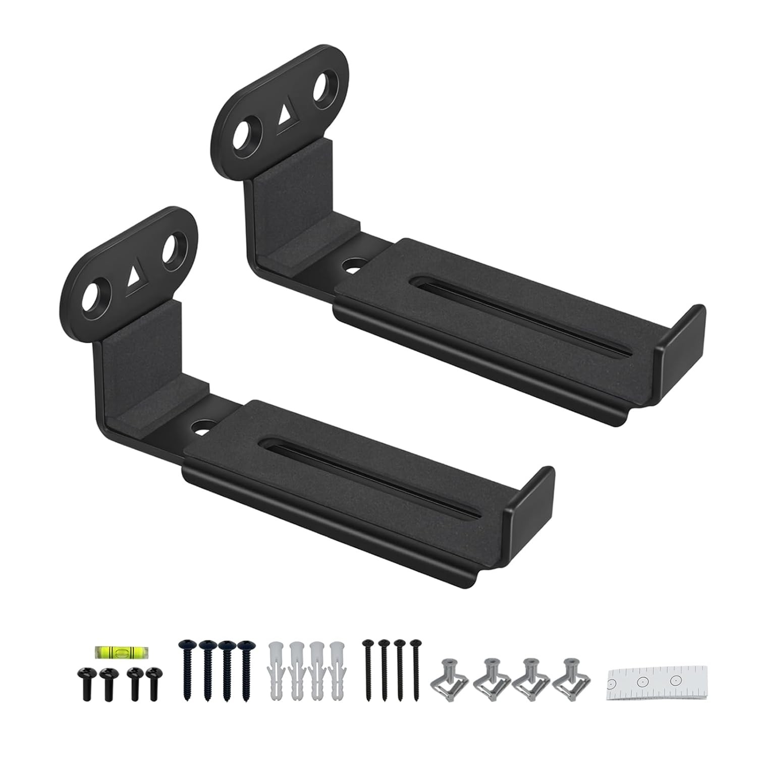 Wall Mount for Soundbar,All Metal Sound Bar Mounts Under TV for Sonos Samsung