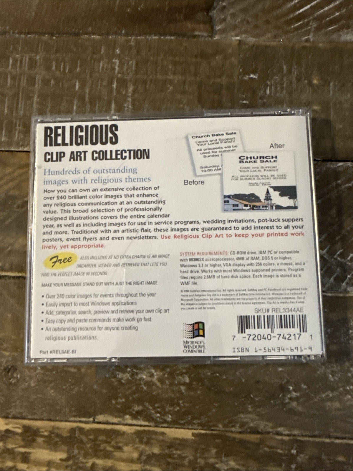 Religious Clip Art PC Cd Rom