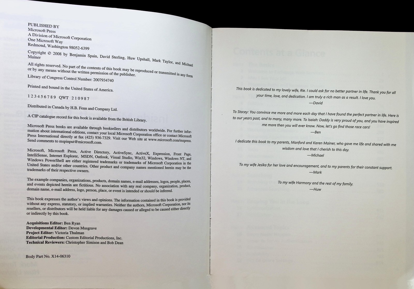 Inside Microsoft Exchange Server 2007 Web Programming Guide Sterling Mainer