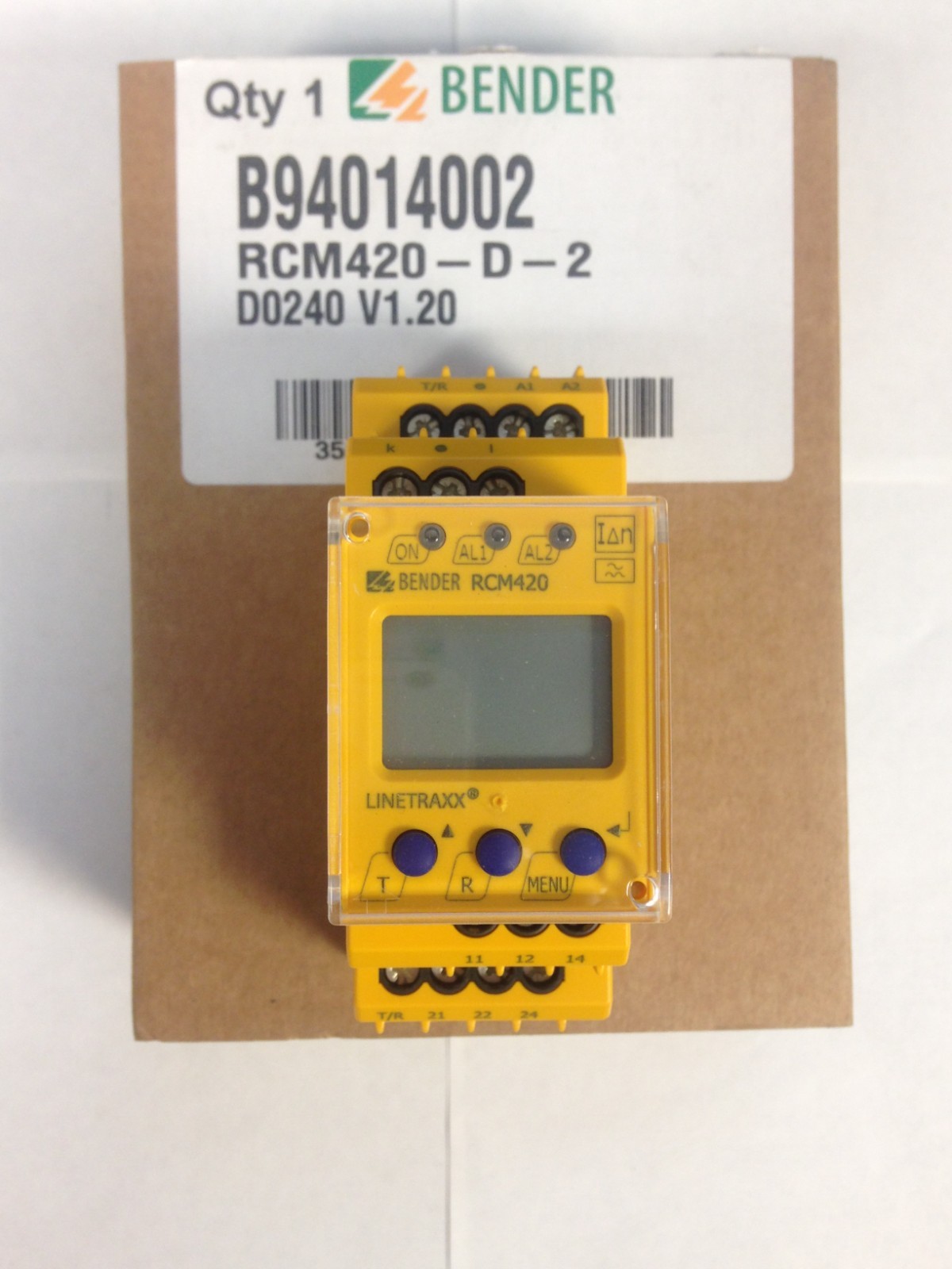 BENDER RCM420-D-2 Residual Current Monitor 12 BRAND NEW