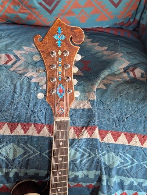 NEW F STYLE ACOUSTIC ELECTRIC MANDOLIN / U.S.LUTHIER MADE/ 2026 /FANCY MAPLE