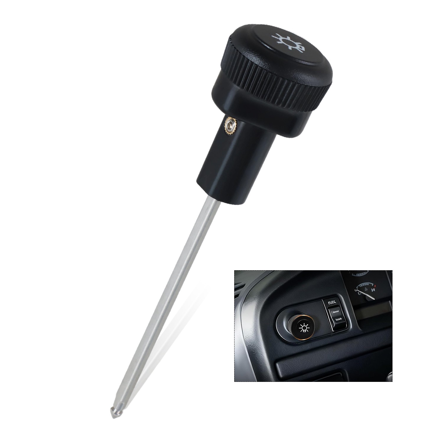 Headlight Switch Knob for Ford F150 F250 F350 Bronco 1992-1996 Mustang 1994-2004