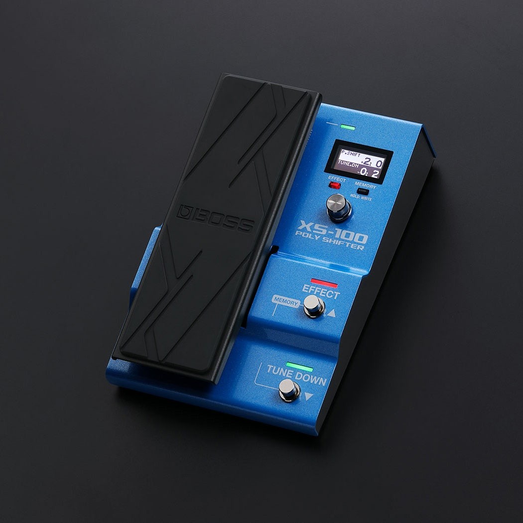 BOSS XS-100 Poly Shifter Advanced Pitch Shift Workstation Pedal with Expression