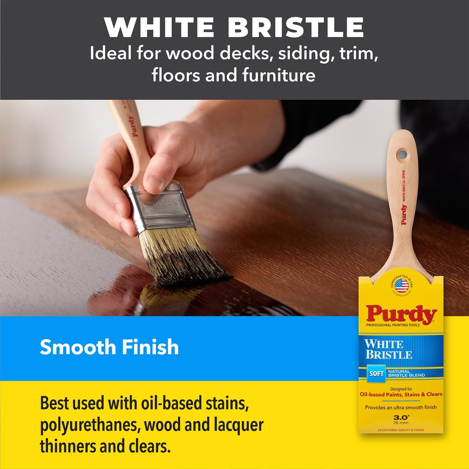 Purdy Extra Oregon 2-1/2 in. Soft Angle Paint Brush