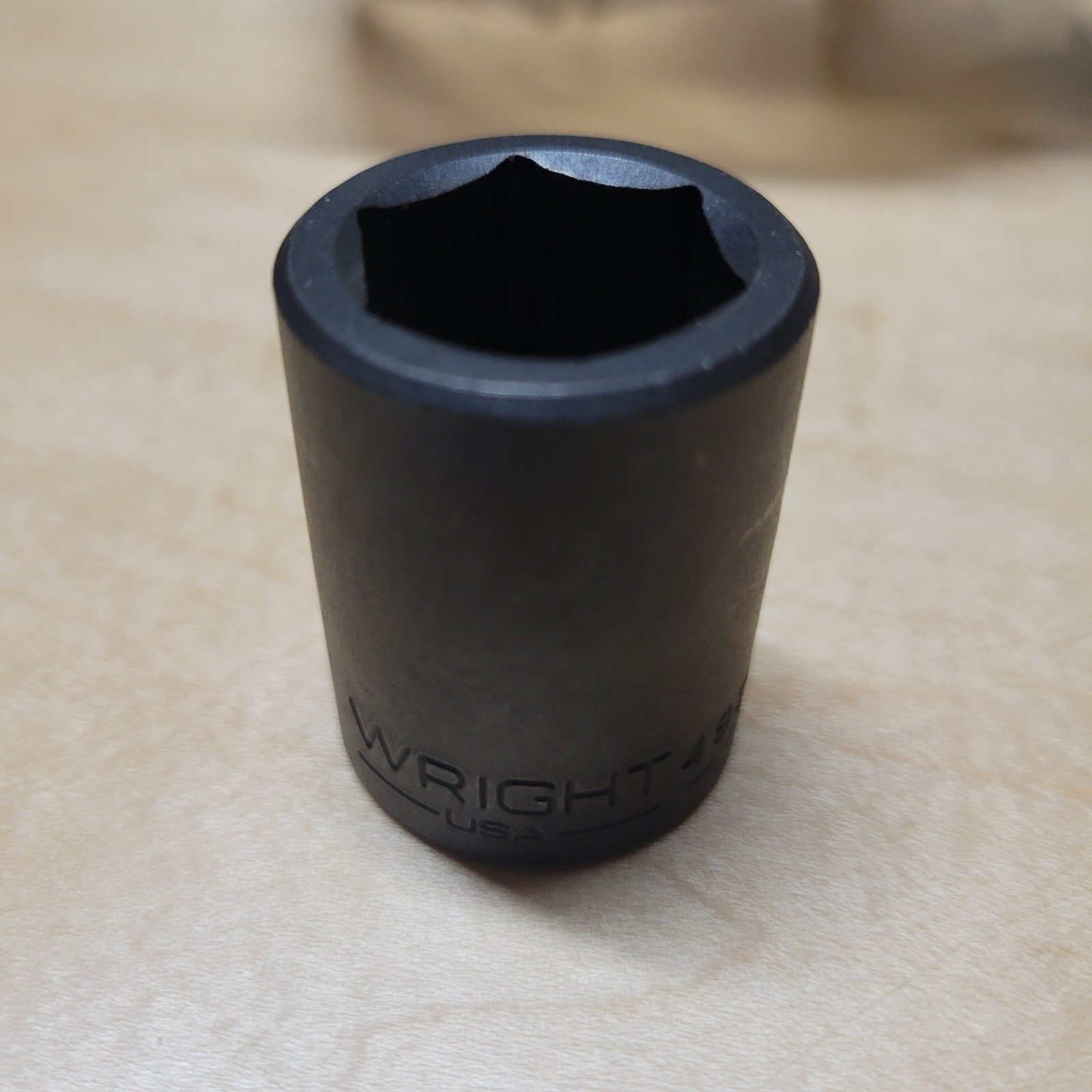 Wright Tool 4824 3/4 Inch - 1/2-Inch Drive 6-Point Standard Impact Socket USA