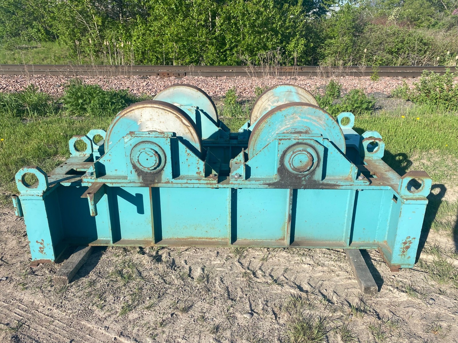 Aronson Welding Turning Roll - Idler Set / Est. Capacity 200 - 300 Ton