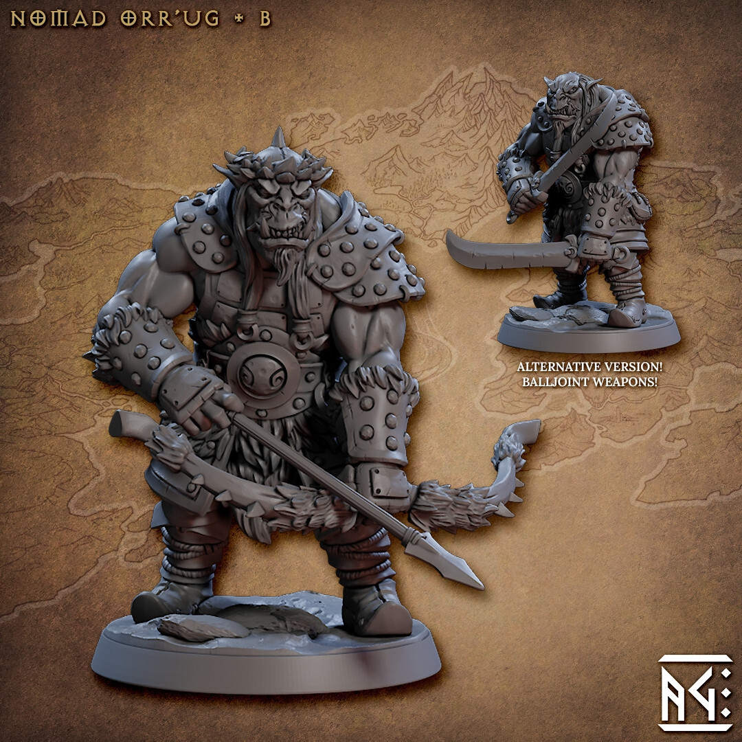 Orrug B Alternate - Ogre - Fighter - Artisan Guild - Dungeons and Dragons
