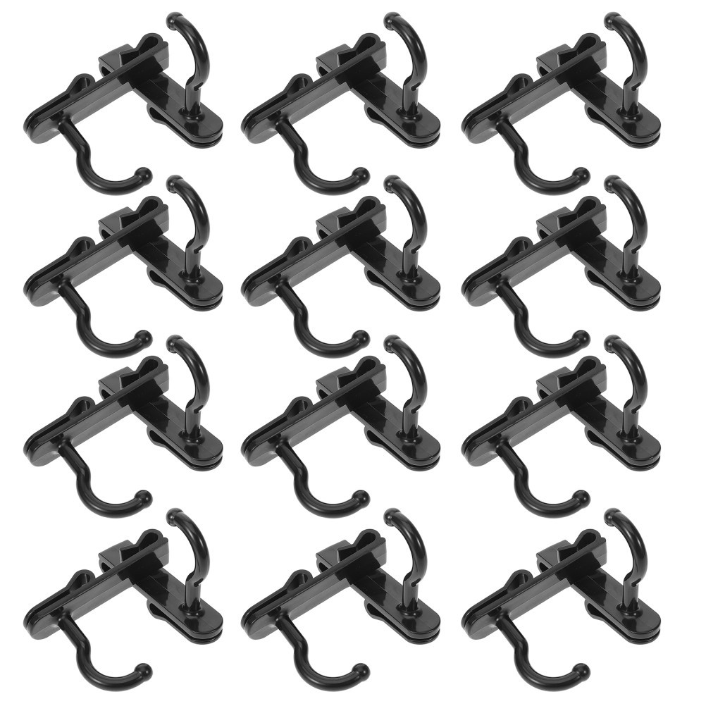 24pcs Multi-use Gridwall Hanging Hook Gridwall Hooks Hangers Grid Wall