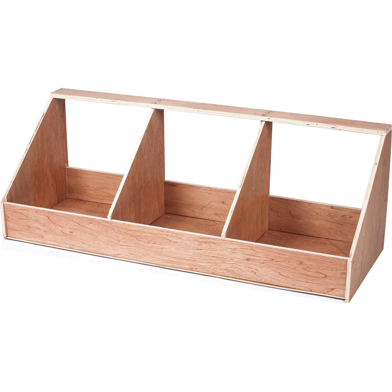 7029288 Triple Nesting Box, Brown