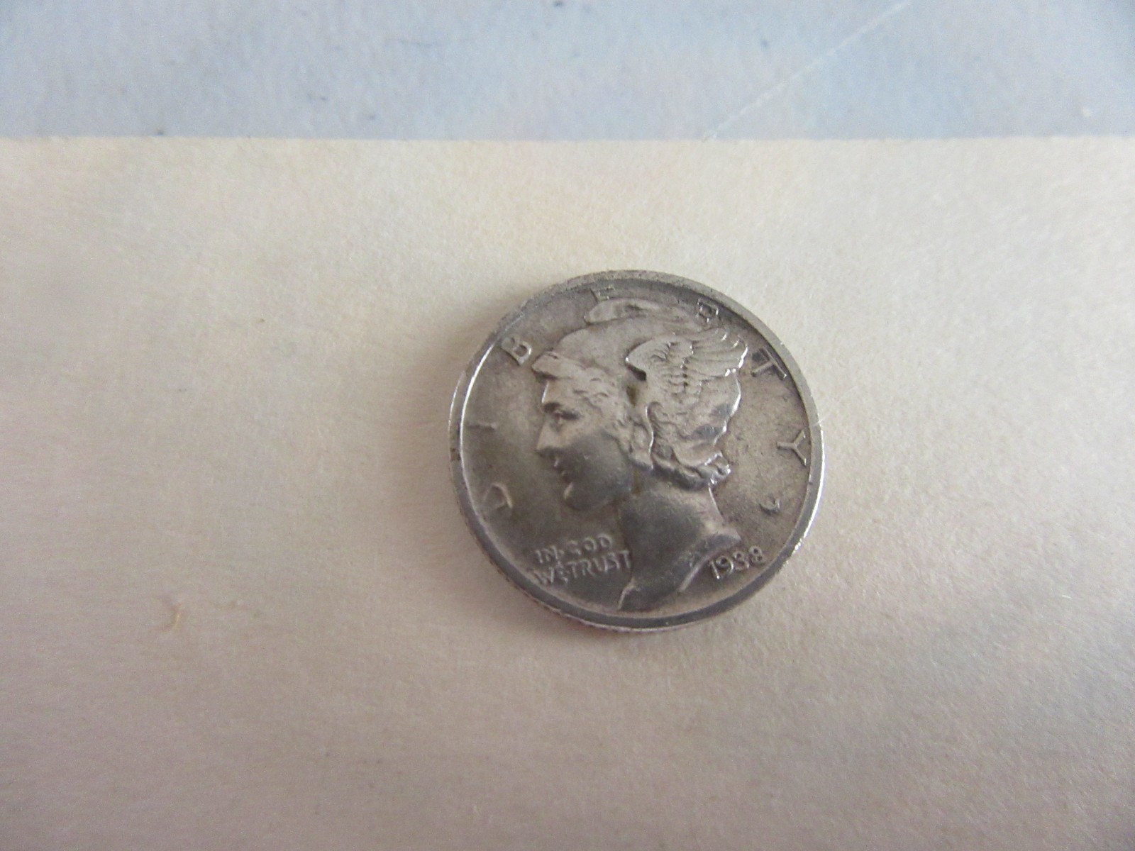 1938-S Mercury Dime In VF Condition [ACTUAL COIN] 90% Silver  ~~FREE SHIPPING~~