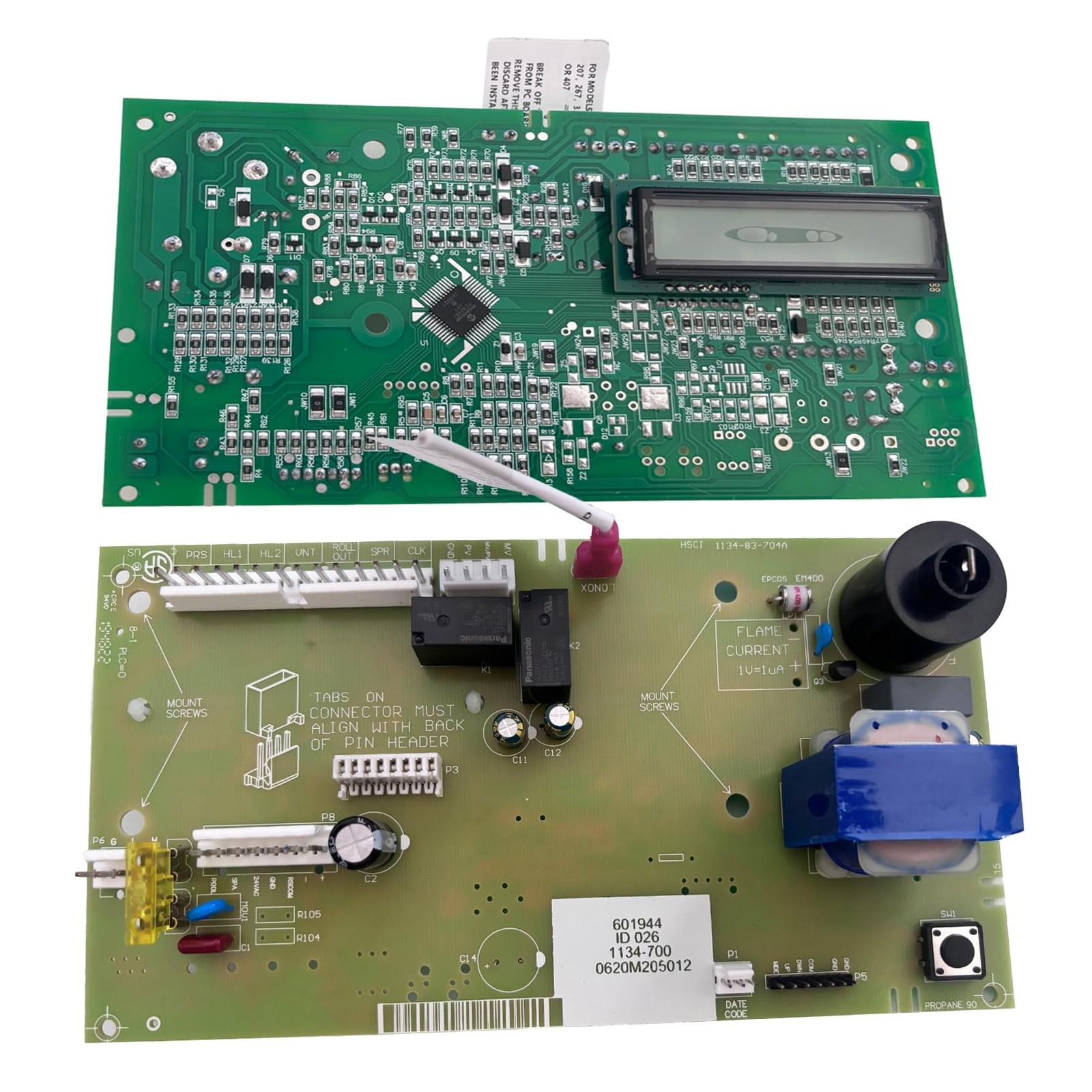 JZAHYUK 013464F PC Board Control for Temperature Replacement, fit for Raypak