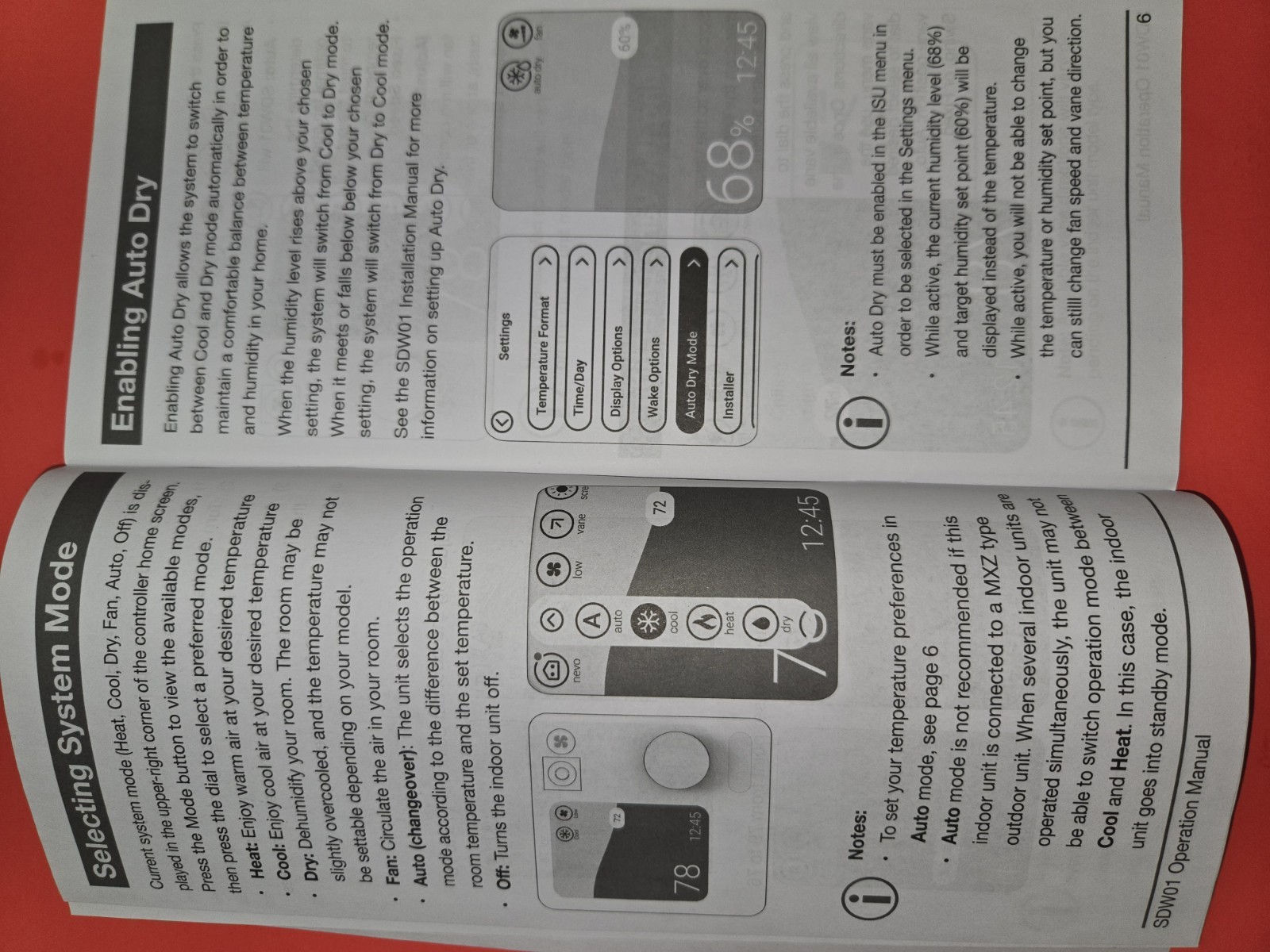Mitsubishi Electric PAC-SDW01RC-1 SIMPLE DUCTLESS WIRED REMOTE