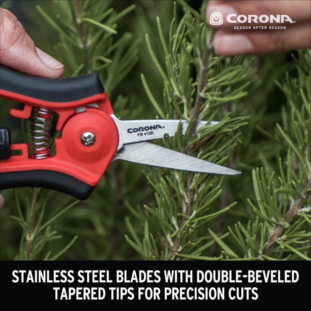 2.25 In. Stainless Steel Blade with Soft Touch Grip Hydroponic Micro Snips