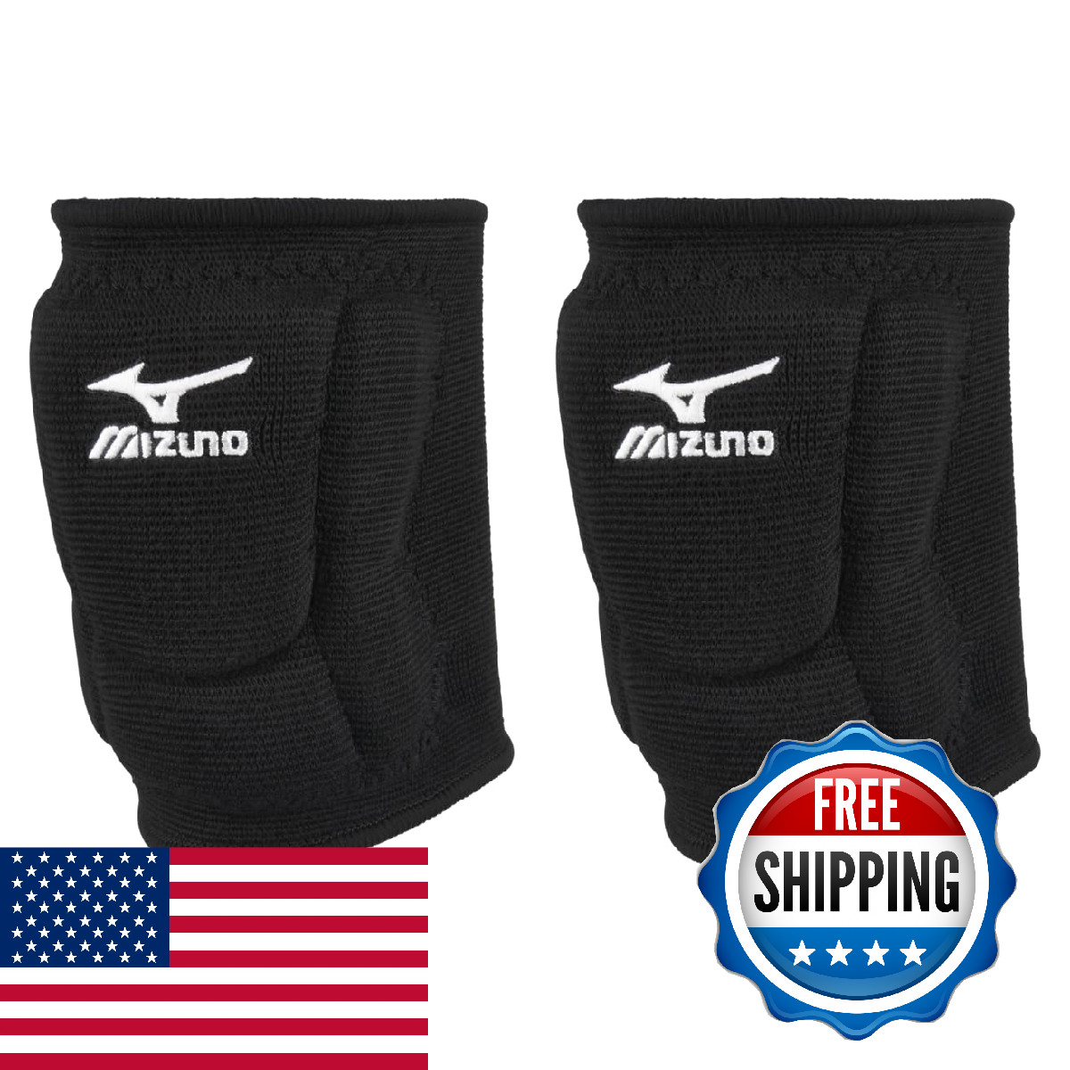 Mizuno Lr6 Volleyball Kneepad Black Small