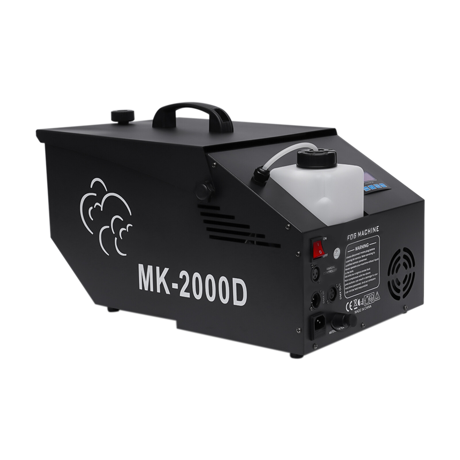 Low-Lying Fog Machine Wedding DJ Stage Smoke Effect DMX Dry Ice Fogger w/Remote