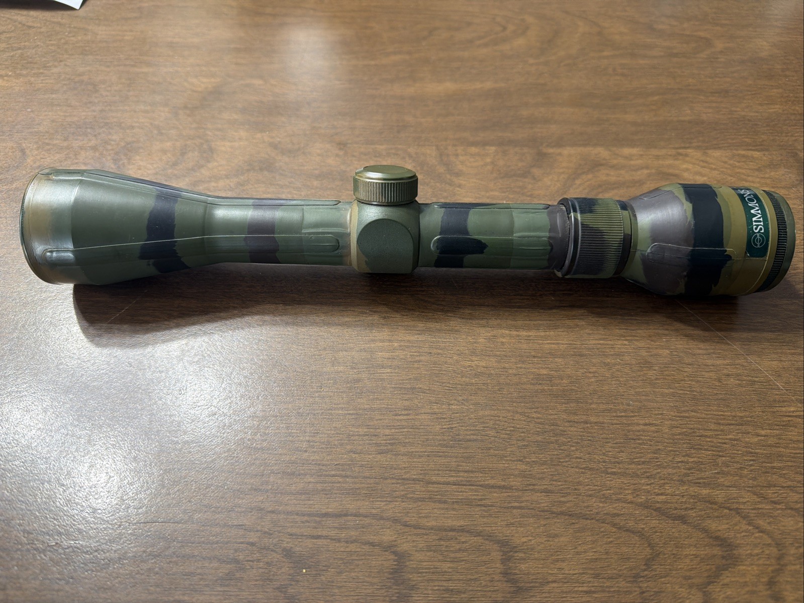 SIMMONS 4X40 WIDE ANGLE “TV” VIEW CAMO RIFLE SCOPE DUPLEX RETICLE MADE IN JAPAN!