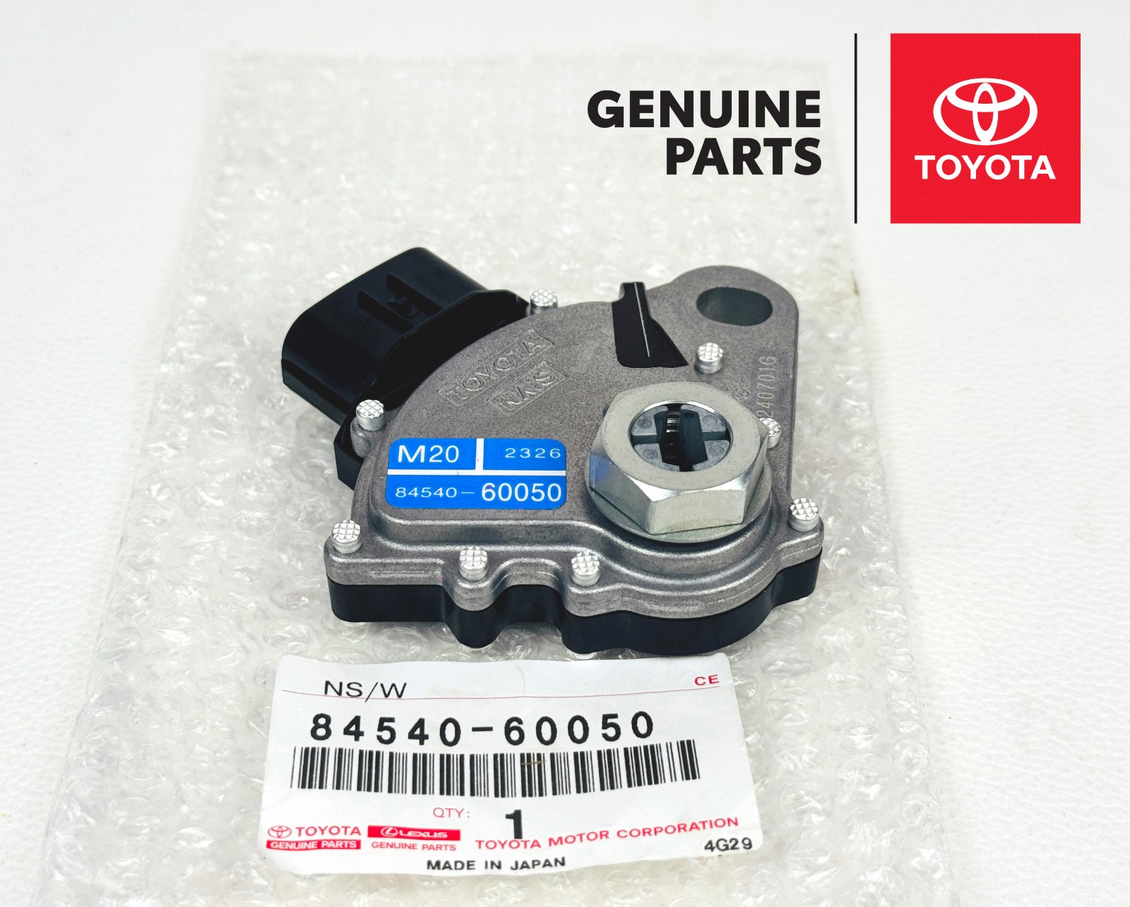 84540-60050 Toyota Tacoma 4Runner GX460 LX570 Park Neutral Safety Switch OEM