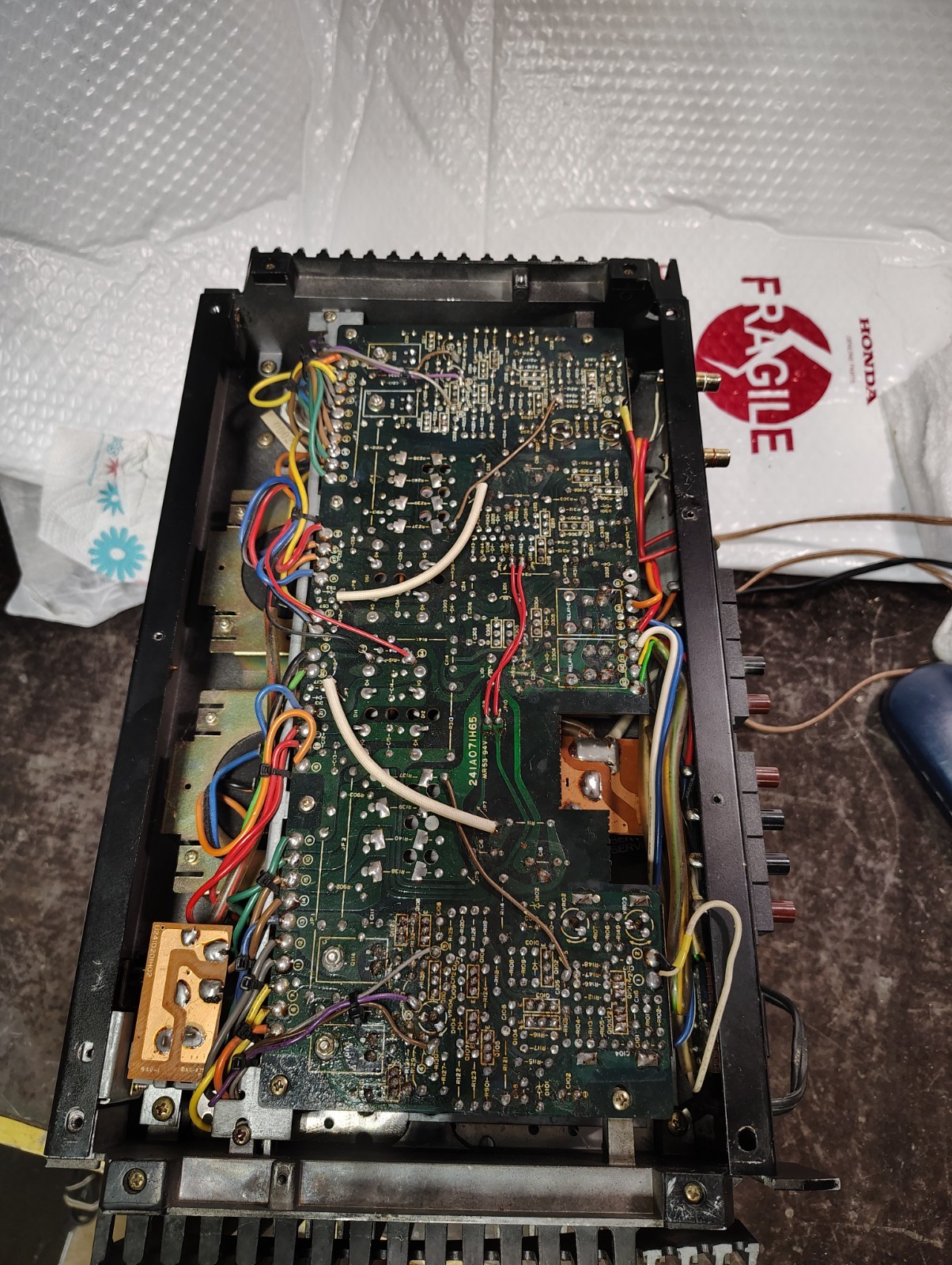 Mitsubishi DA-A15DC power amplifier