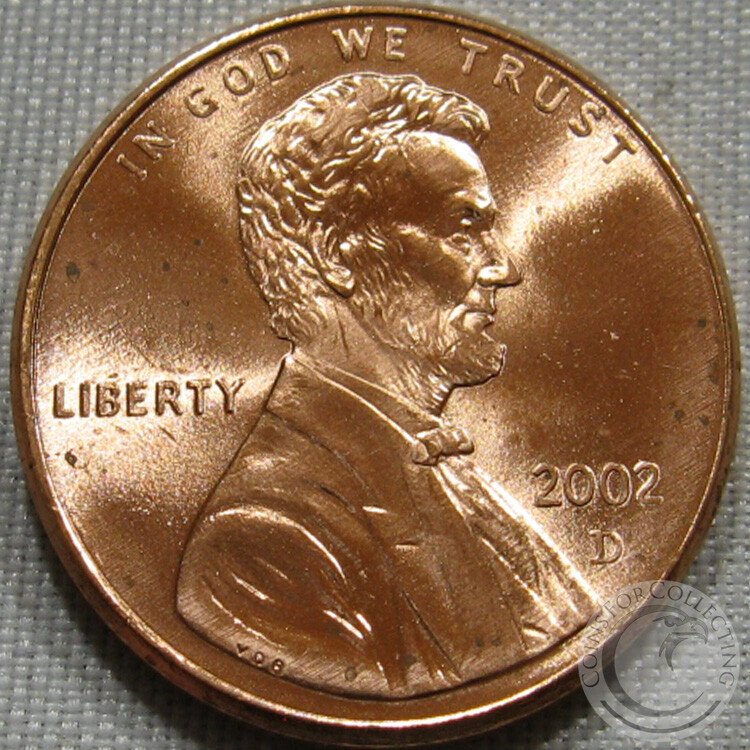 2002-D UNC LINCOLN MEMORIAL PENNY NICE COIN **MAKE AN OFFER**