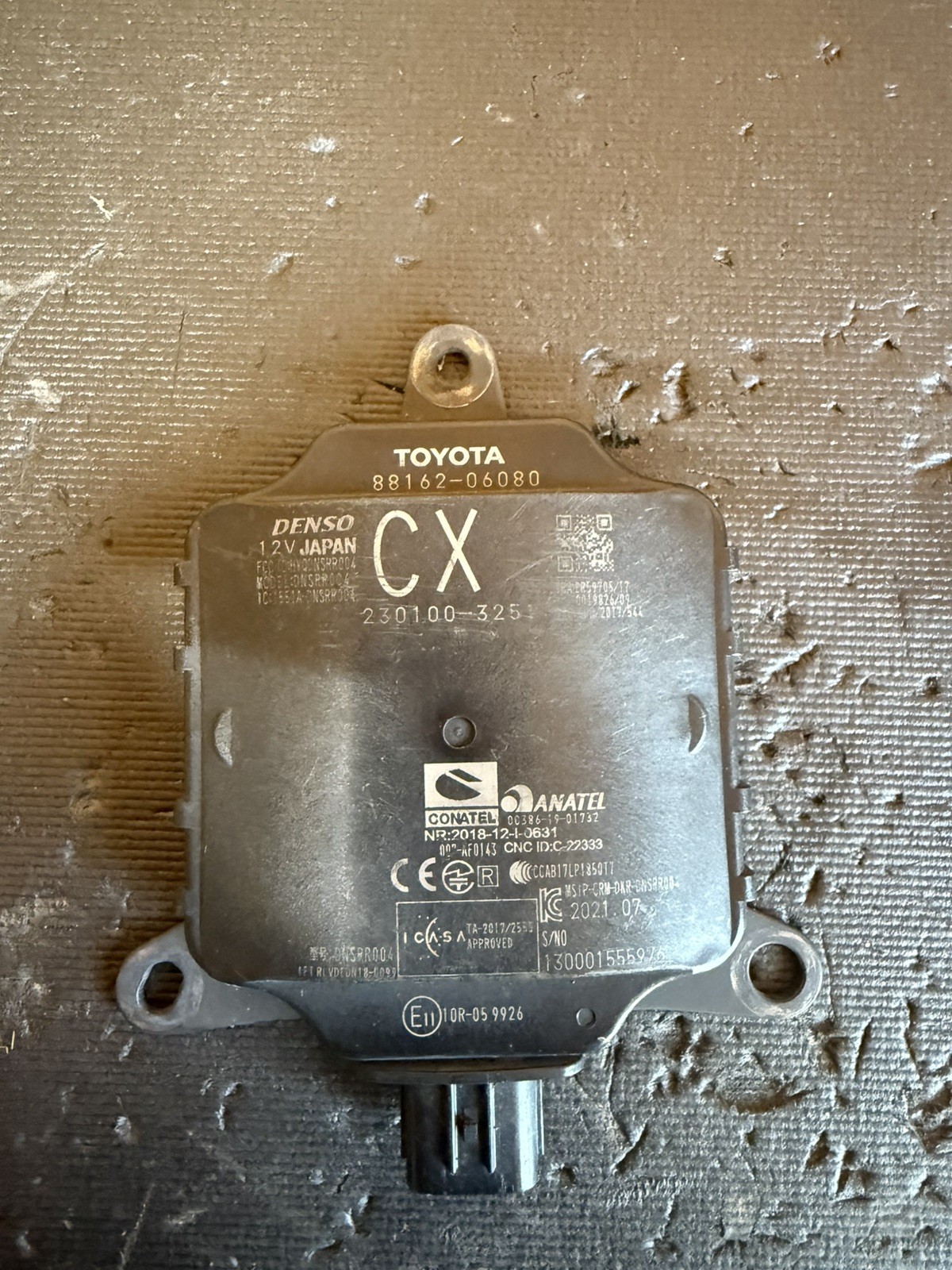 2021-2024 TOYOTA CAMRY BLIND SPOT RADAR SENSOR OEM 230100-3251