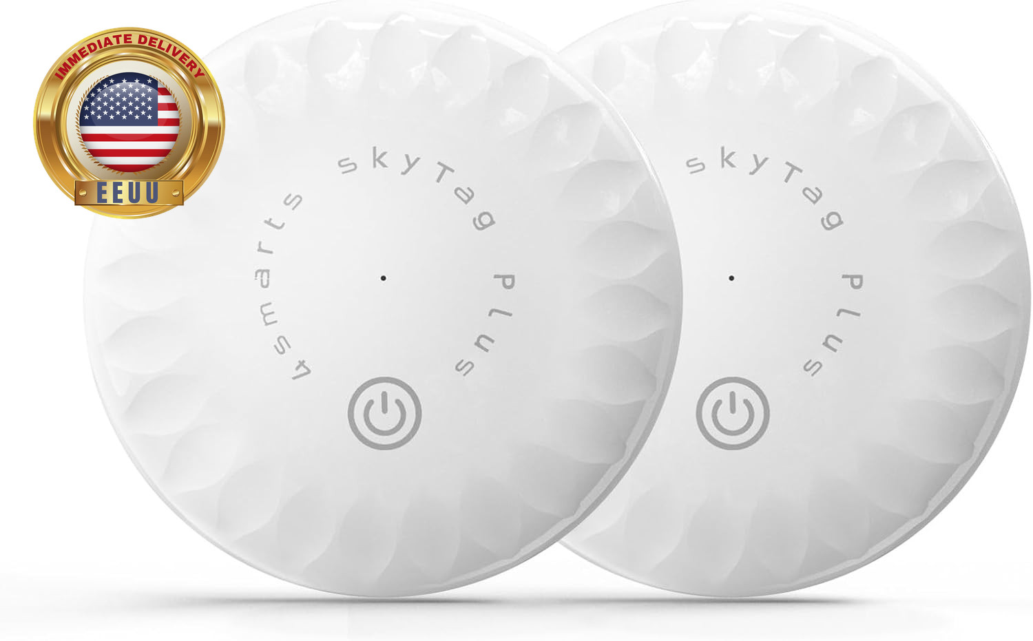 Air Tracker Tags-2 Pack, Bluetooth Tracker Works with Apple Find My APP (Ios Onl