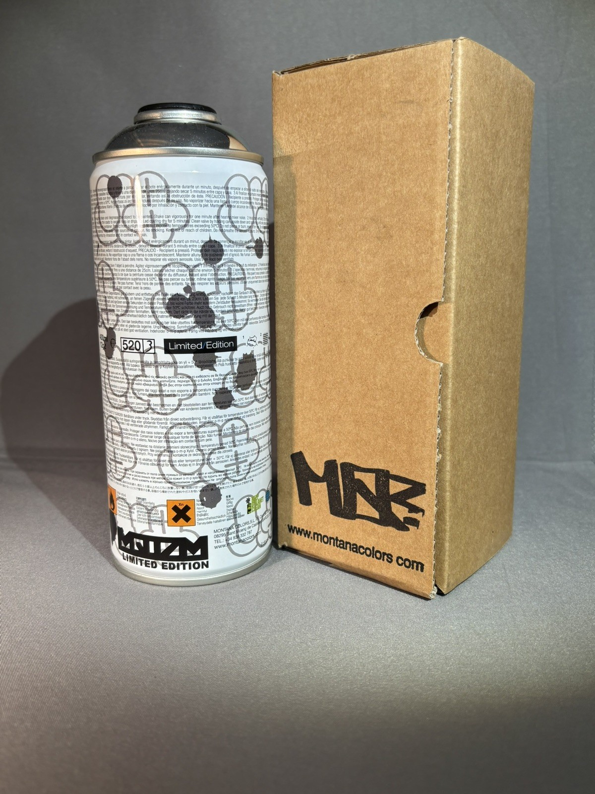 Montana Colors Limited Edition MQ Chrome Spray Paint Can