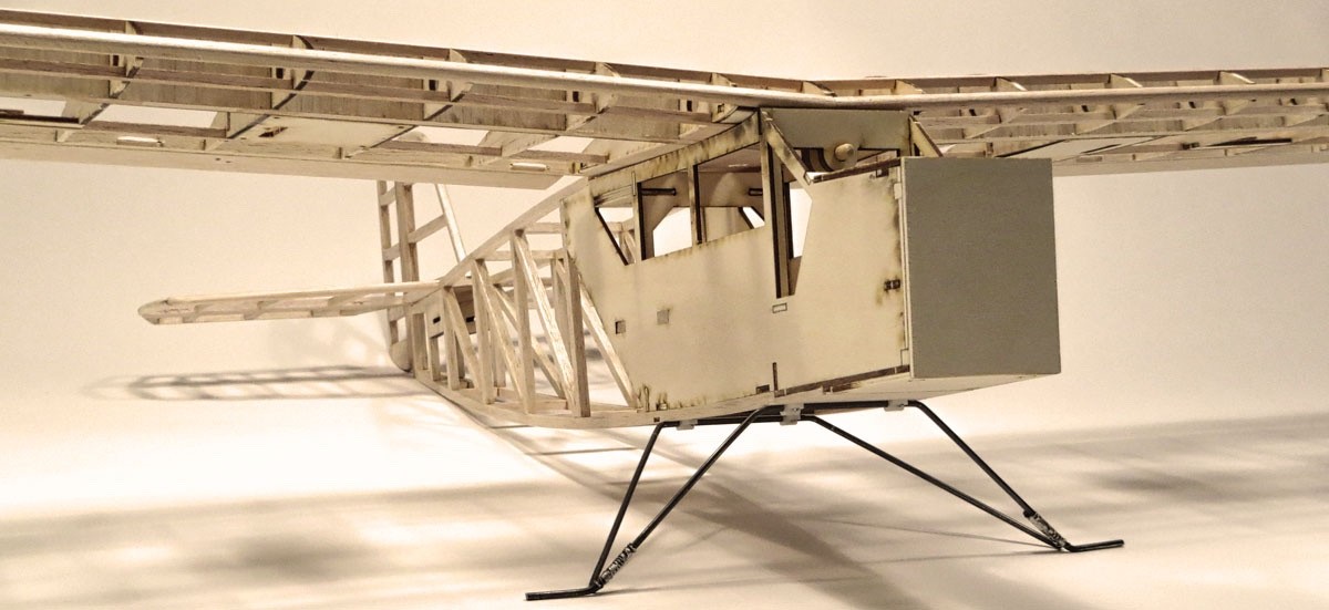 Old School Model Works Robin Hood 25 LC RC Airplane, 51" WS, Callie Graphics NEW