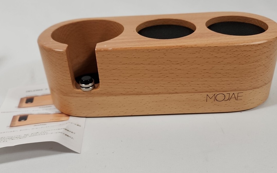 Wood Coffee Filter Tamper Holder Wooden Espresso Station FREE SHIP