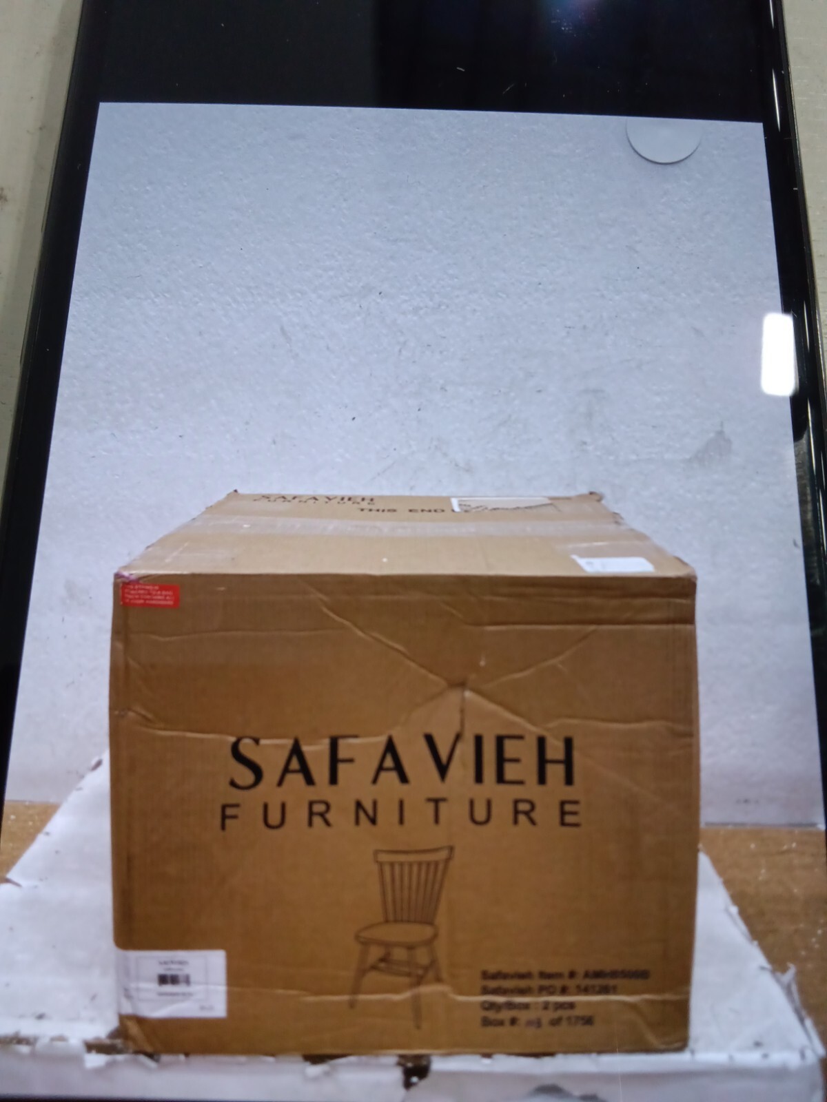 Safavieh PARKER SPINDEL SIDE CHAIR, Reduced Price 2172727966 AMH8500B