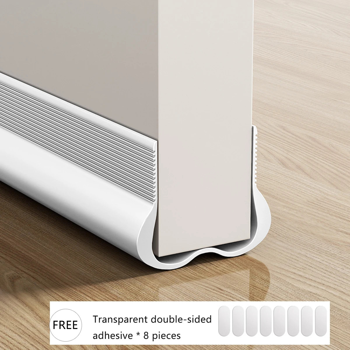 New PVC Flexible Door Bottom Seal Strip Under Door Draft Stopper Weather Guard