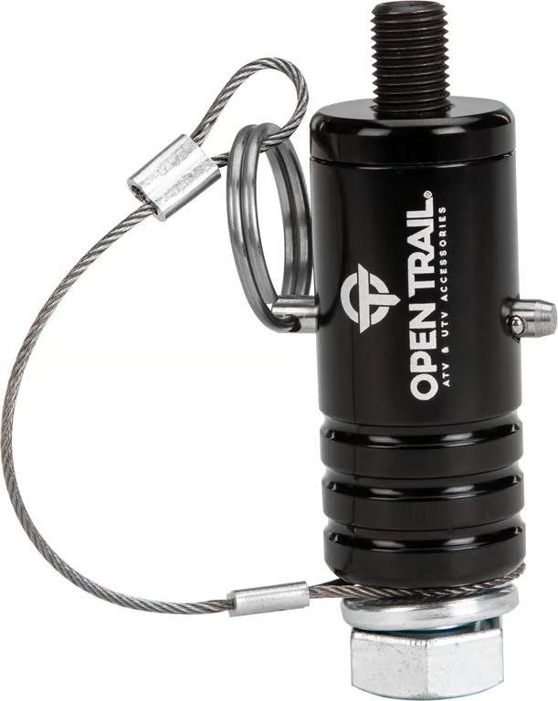 Open Trail Quick Release Whip Mount - Black ATV/UTV Snowmobile OT-WHIP-BLK