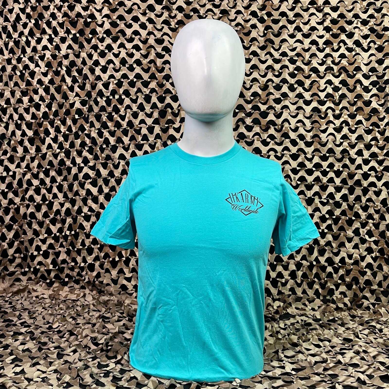 NEW HK Army Holding Down Paintball T-Shirt - Teal - Medium