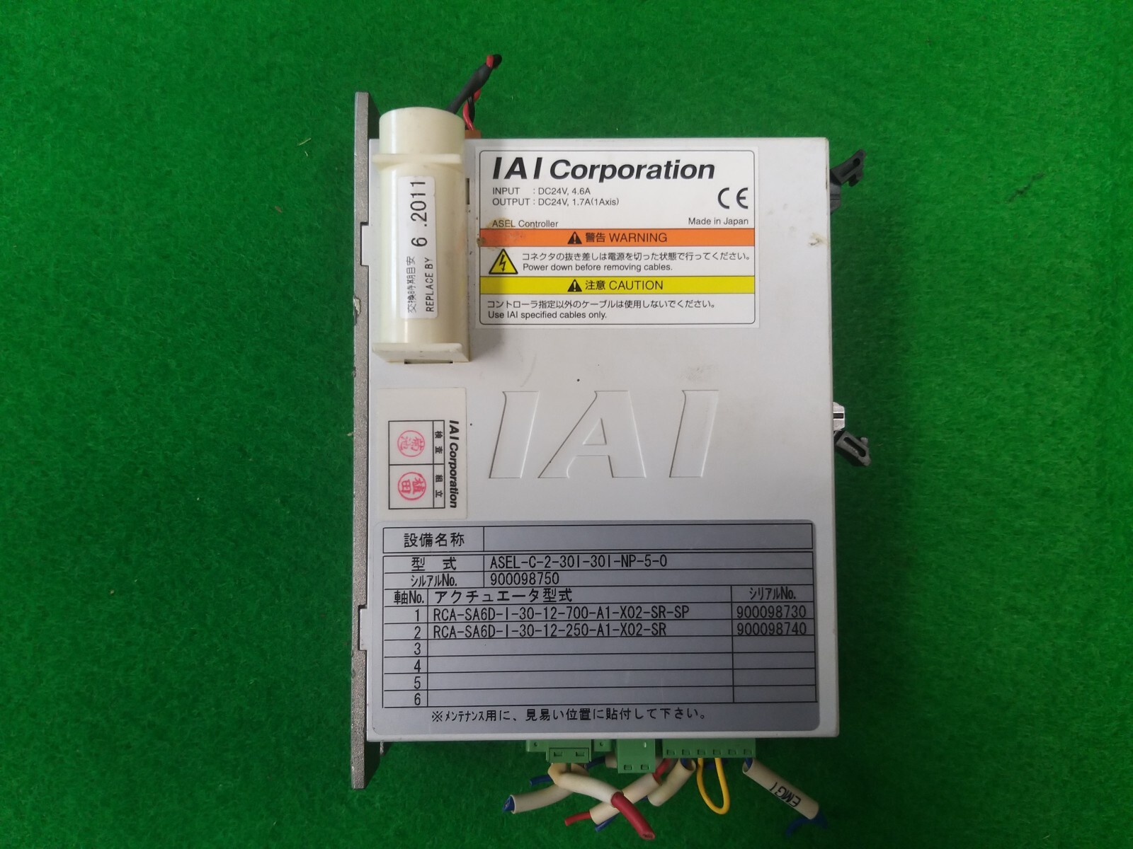 IAI CORPORATION ASEL-C-2-301-NP-5-0 ASEL Controller , USED