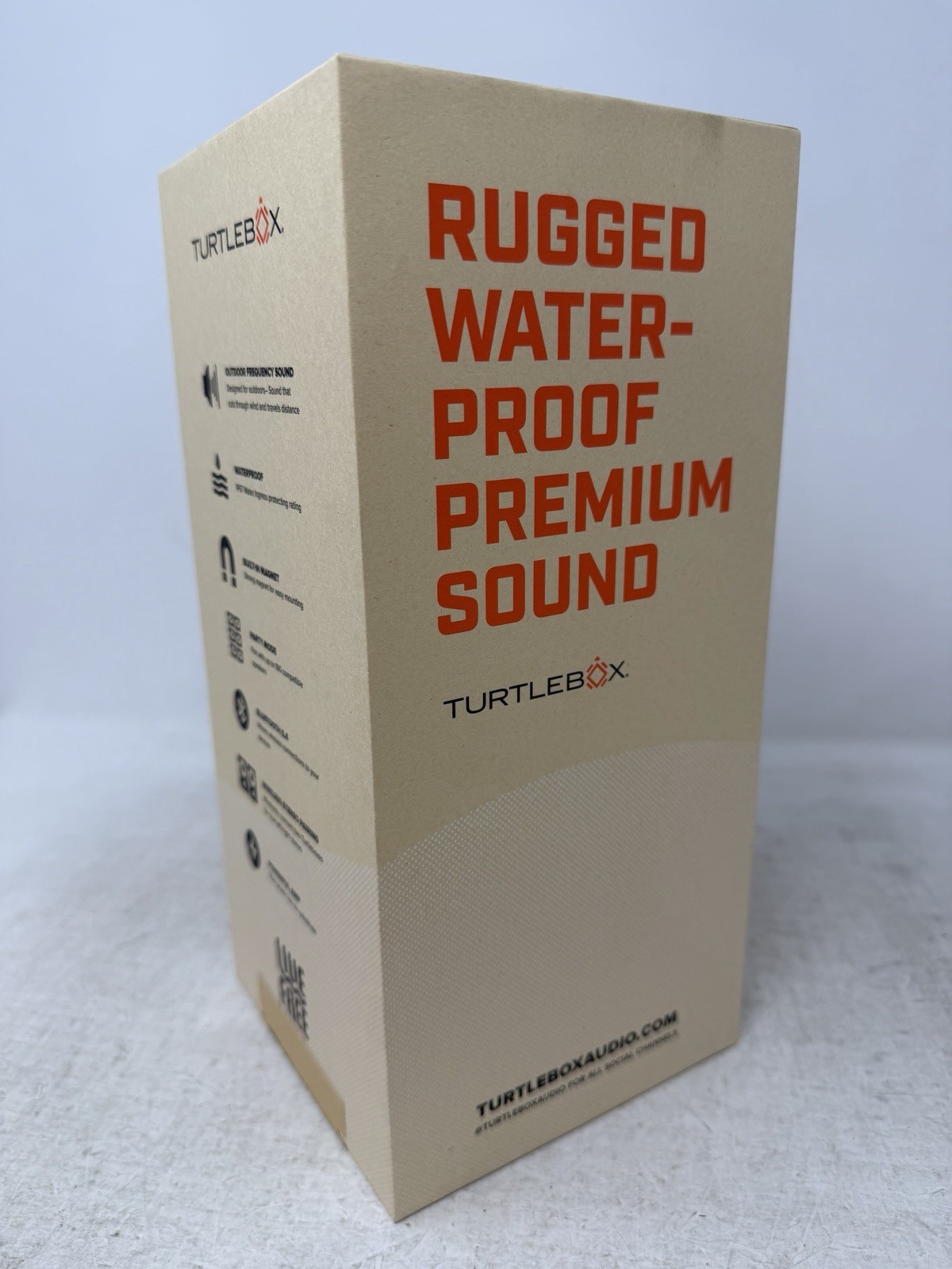 Turtlebox Ranger Loud Outdoor Bluetooth Speaker Yellow – Limited Edition - Fly