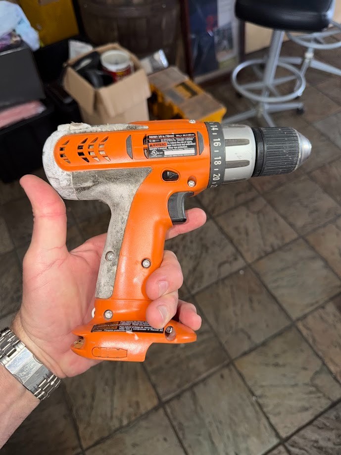 Ridgid R82001 3/8" (10mm) 12V Cordless 2 Speed Drill Driver TOOL ONLY 130252002