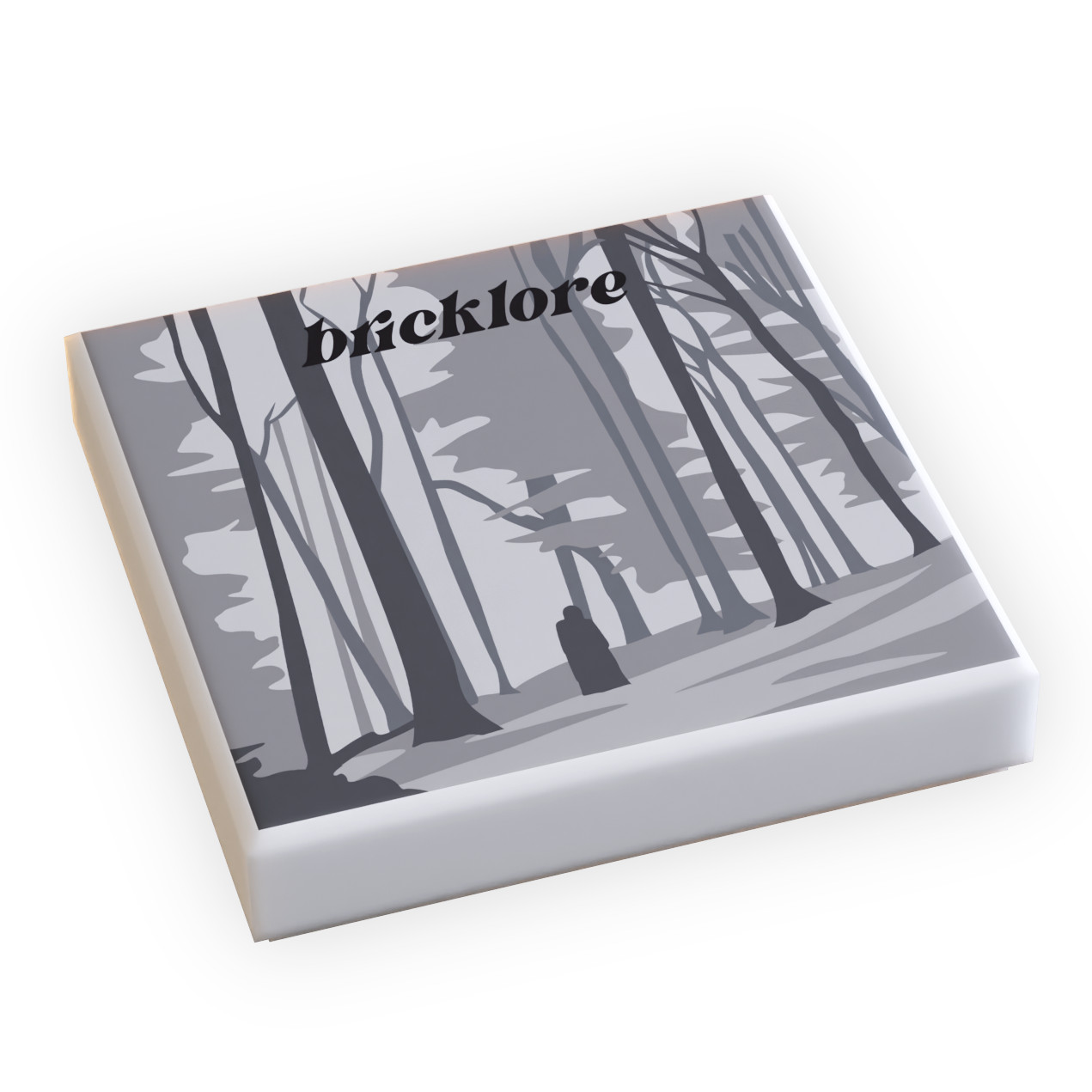 Taylor Bricks Bricklore Music Album Cover (2x2 Tile)