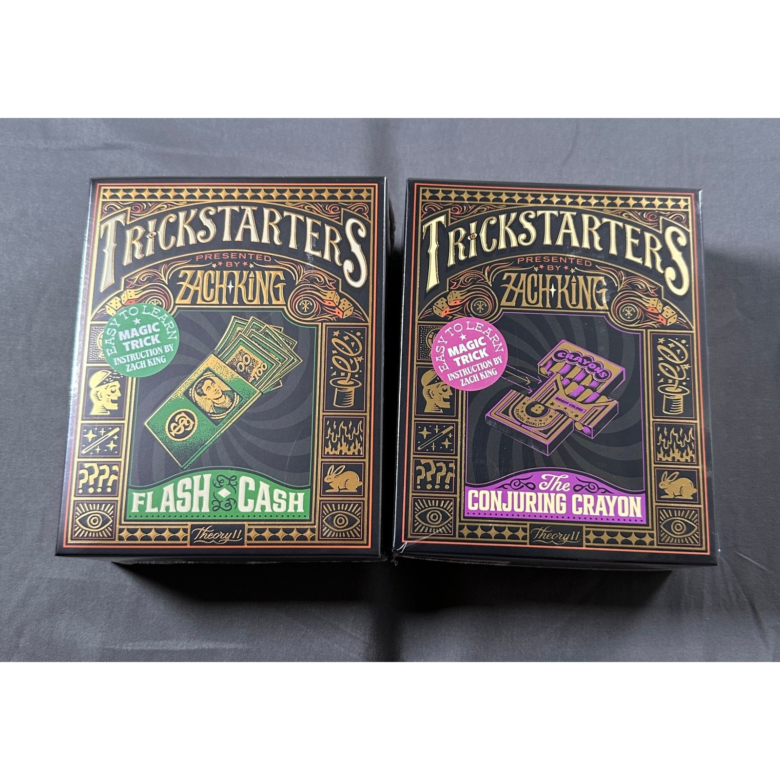 Zach King Trickstarters Magic Set Theory11 Flash Cash & Conjuring Crayon NEW