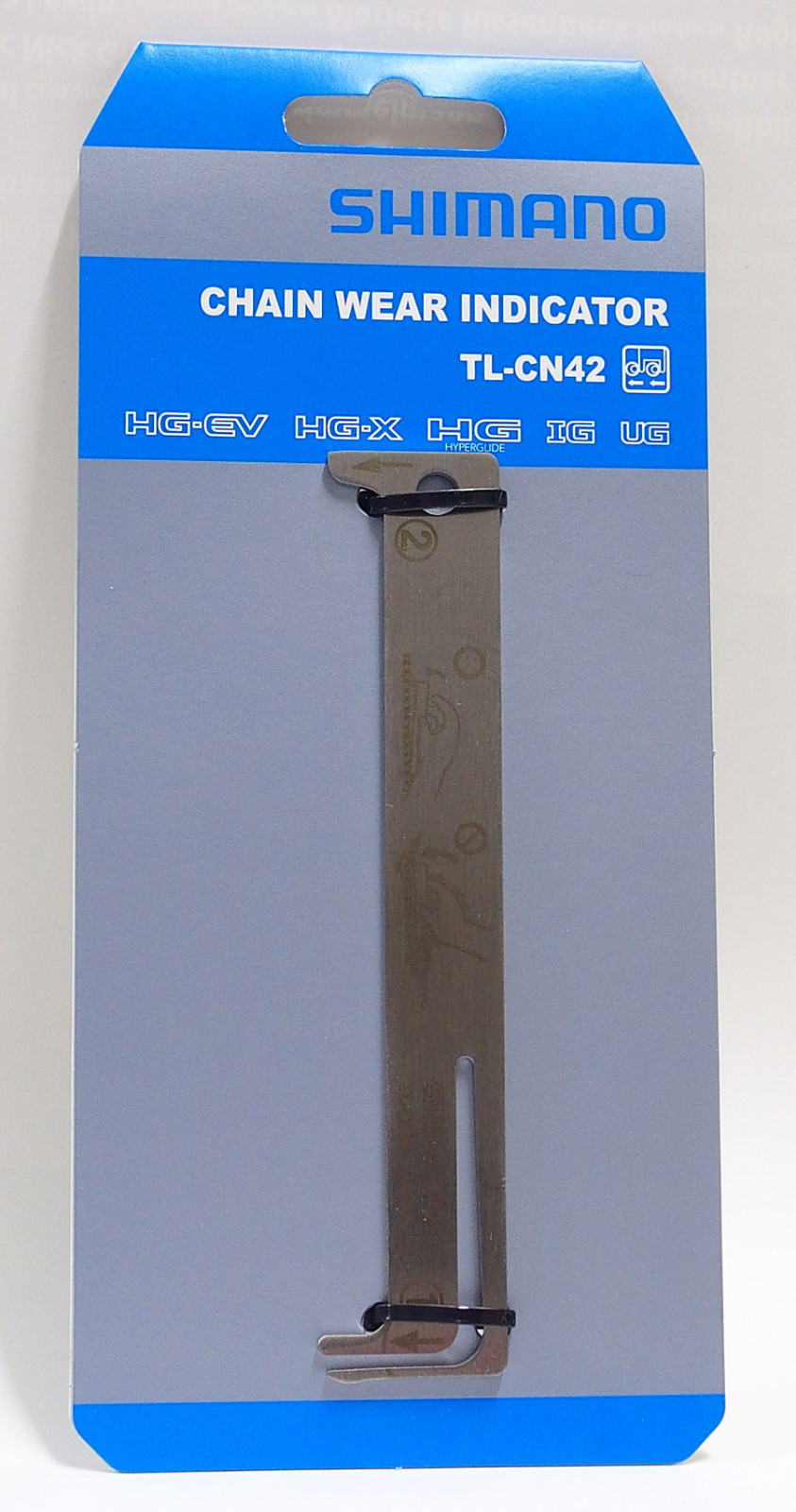 Shimano TL-CN42 Bicycle Chain Checker Indicator, CN42 Bike Chain Wear Gauge