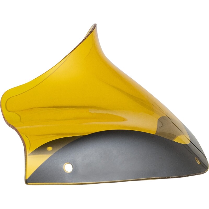 KLOCK WERKS 8” Yellow Kolor Flare Windscreen Windshield 1998-13 Road Glide ...