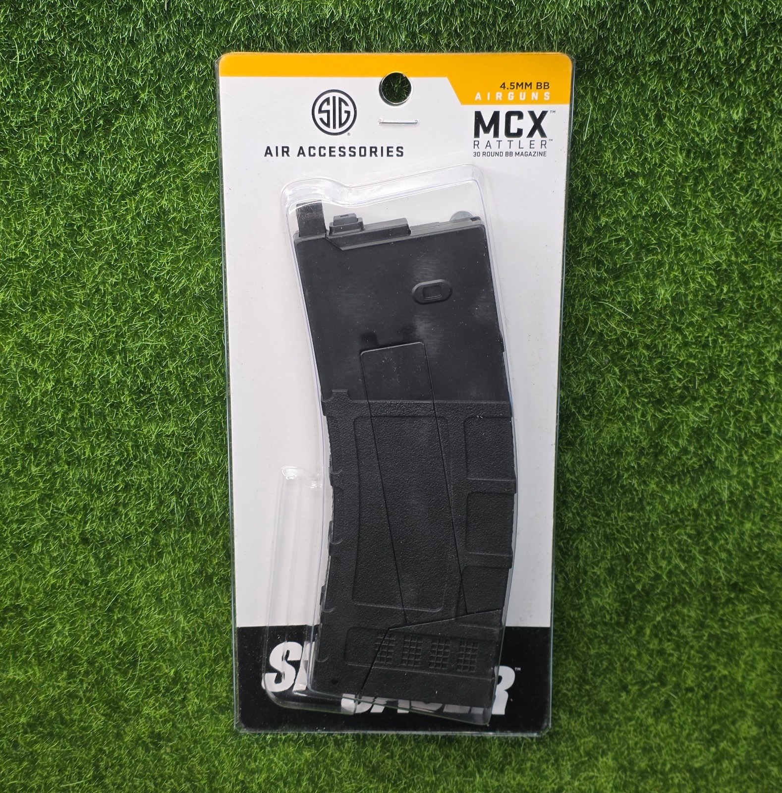 Sig Sauer MCX-Rattler Air Rifle Magazine CO2 4.5mm Steel BB 30 Rd - AMRC-RATTLER
