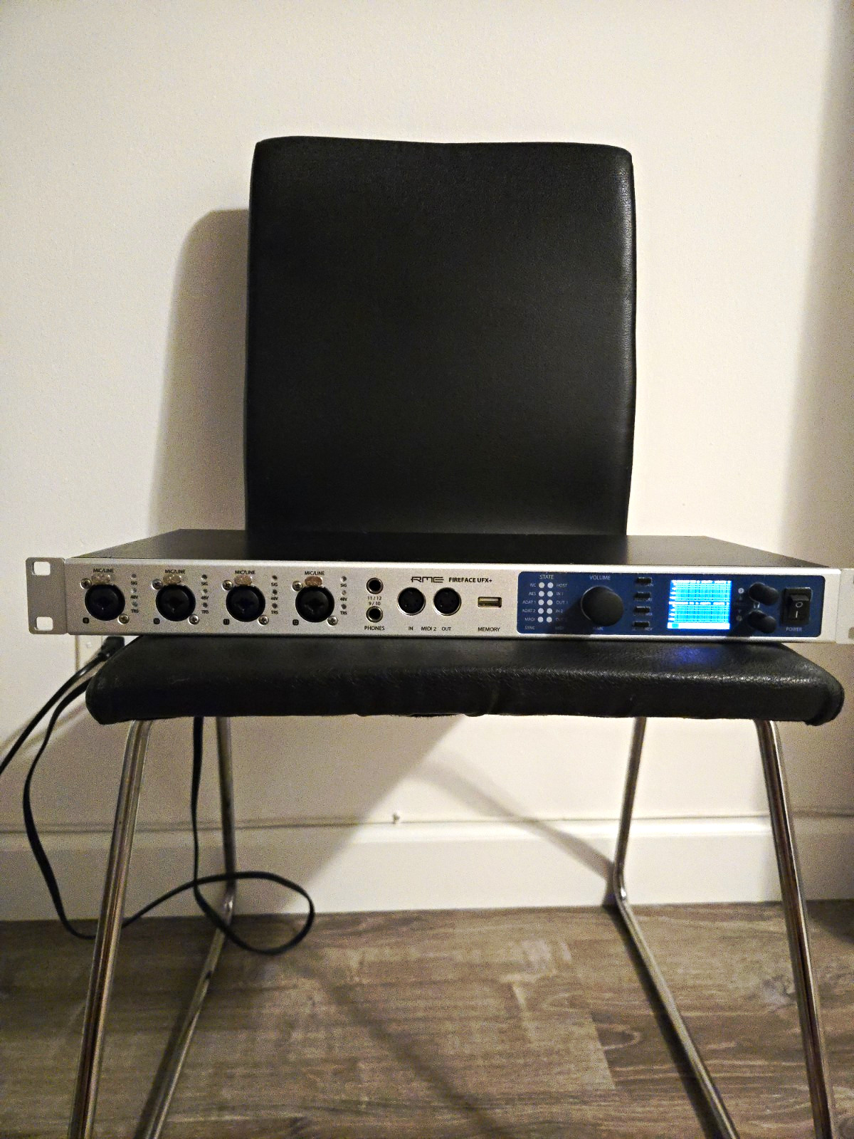 RME Fireface UFX+ Rackmount USB Audio Interface 4 Mic Inputs Phantom Power