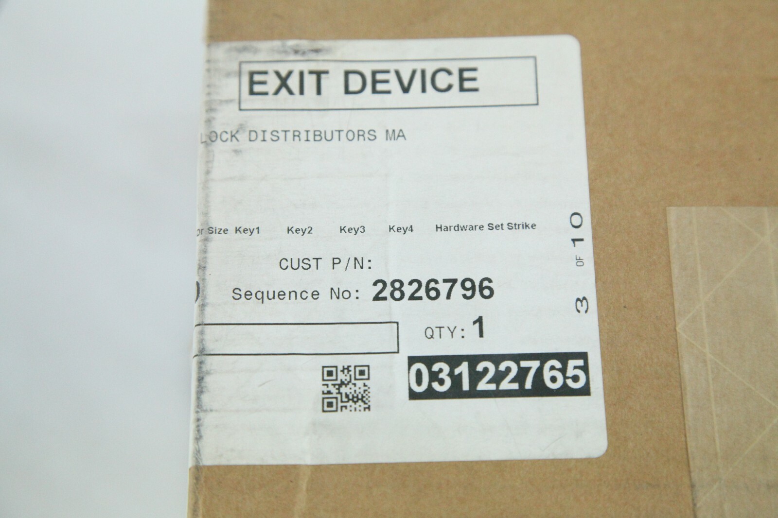 Sargent 862 32D Pull Trim Satin Stainless Steel Exit Device Assa Abloy Door Pull